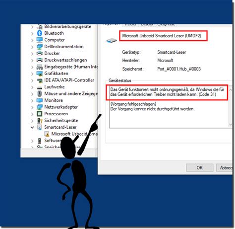 windows requers drivers which are not on your smart card|Code 31 Microsoft Usbccid Smartcard Reader problem.